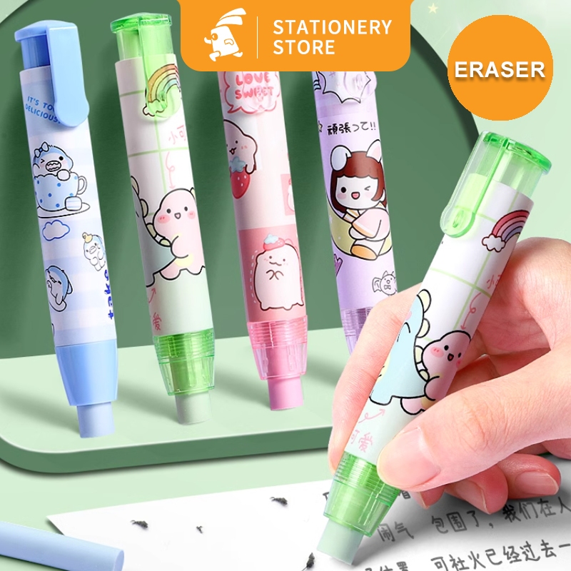 

Sliding Eraser / Penghapus Mekanik / Hapusan Mekanik Warna Lucu Tidak Meninggalkan Serpihan Bahan-Rabbit Stationery