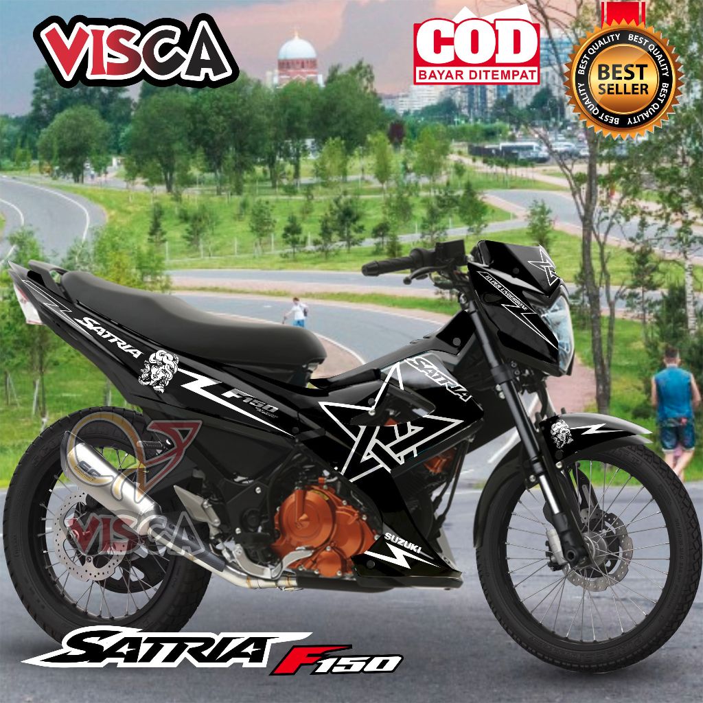 Decal Satria Fu Facelift 2014 Full Body Stiker Satria Fu Facelift 2014 Full Body Striping Satria Fu 