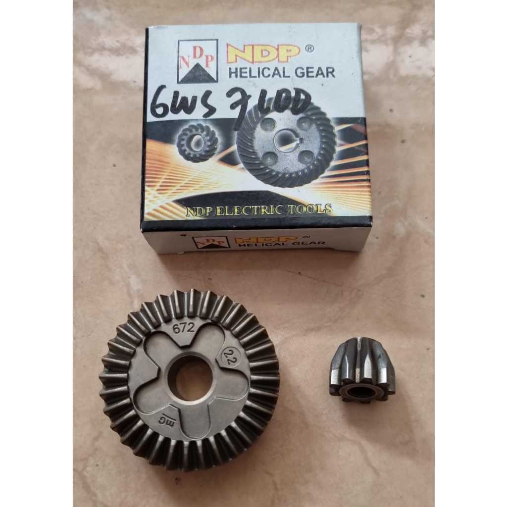 GEAR GRENDA FOR G10SS HITACHI / GWS 7100 BOSCH/ 5806 MAKITA/ MT-954 MAKTEC / SERKEL2600