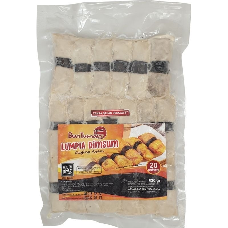 

BenTuman Lumpia dimsum 530gr isi 20pcs