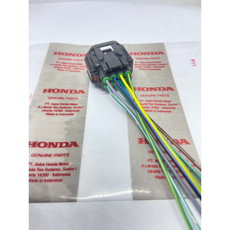 soket kabel lampu depan headlamp mobil honda mobilio brio rs pin 8