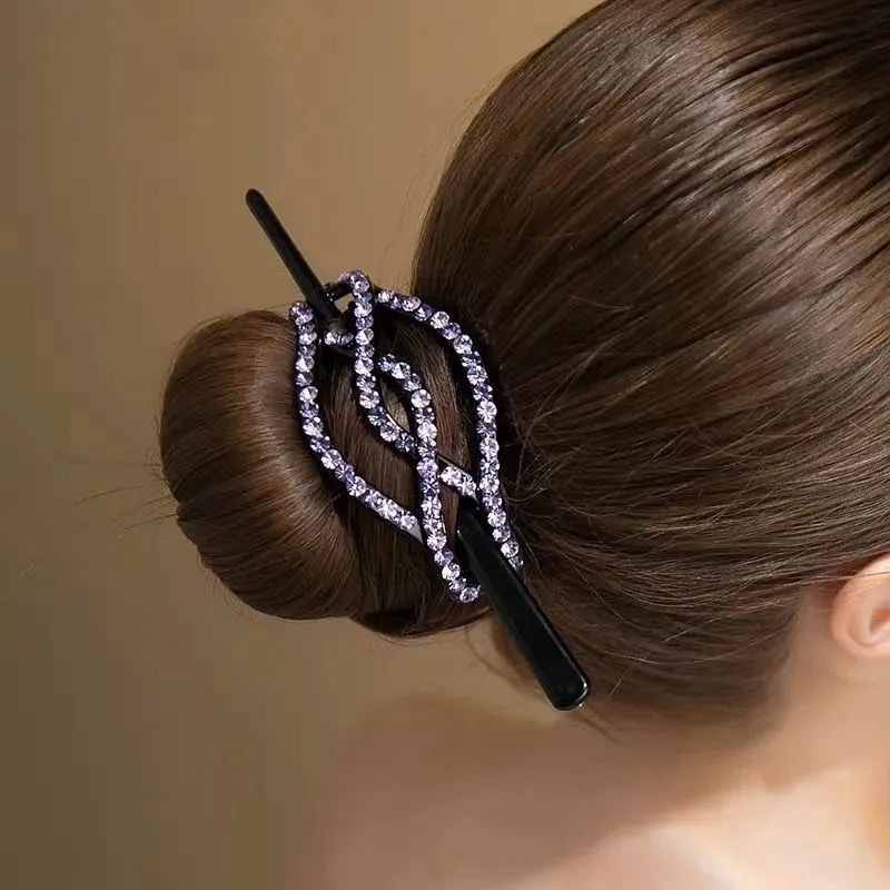 JEPIT TUSUK SANGGUL PERMATA / TUSUK KONDE / HIASAN SANGGUL / TUSUK KONDE GAYA KOREA