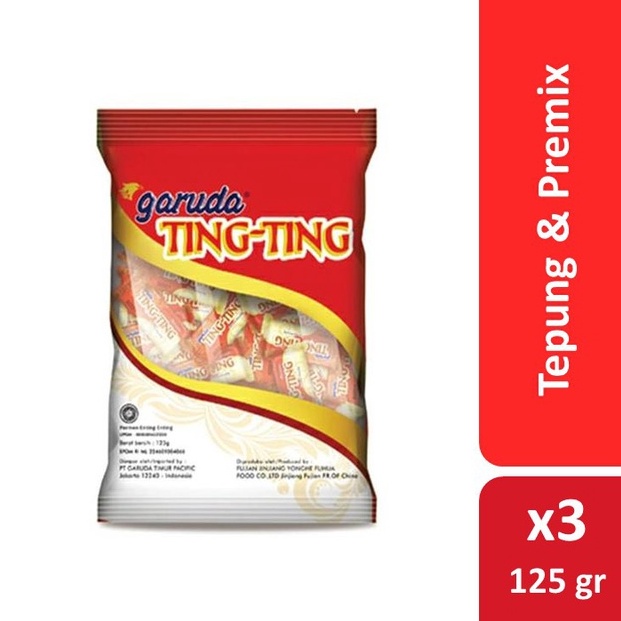 

DiSk0n Ting-Ting Garuda 125gr x3 Diskon