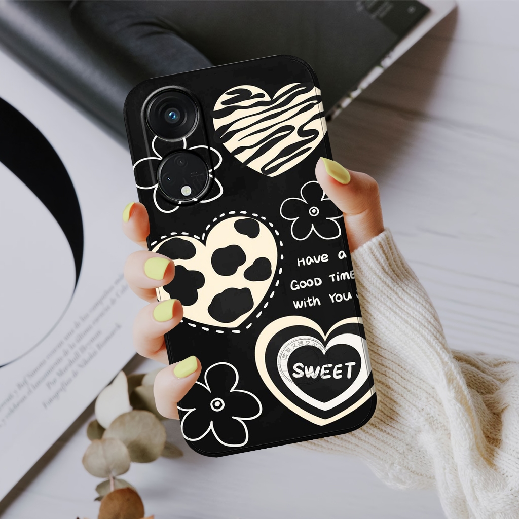 CASE OPPO A98 5G - SOFTCASE PRO CAMERA OPPO A98 5G - FULL MOTIF - LOVE AESTHETIC - Kesing Hp OPPO A9