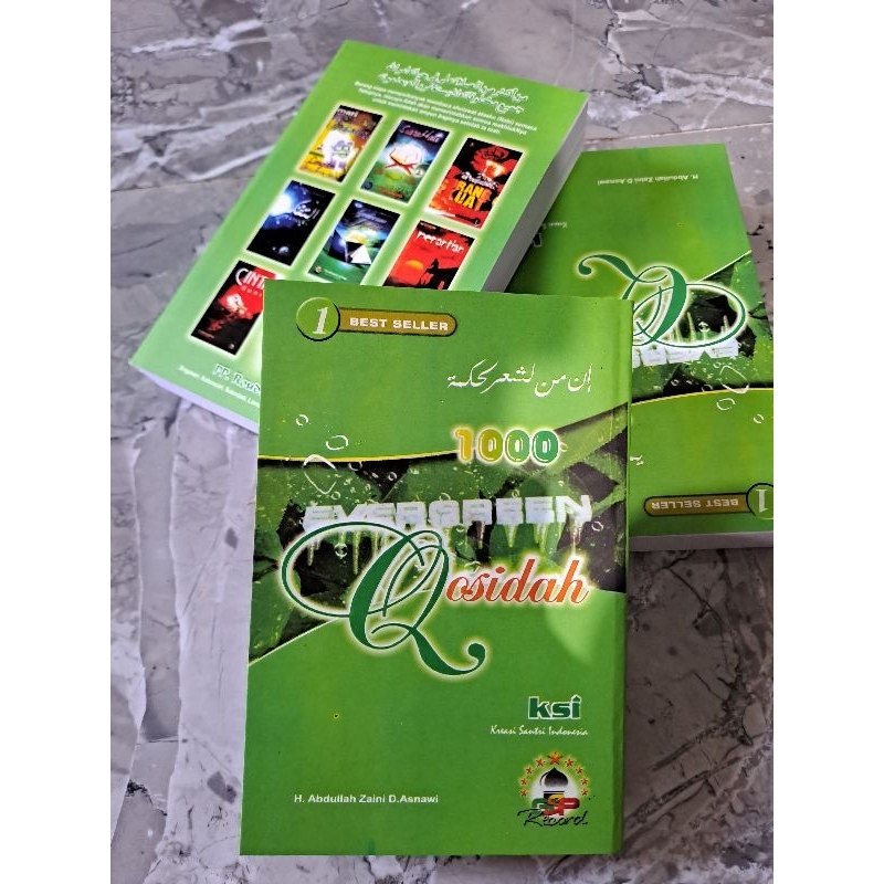 Evergreen || Buku Qosidah || Buku sholawat || 1000 EVERGREEN QOSIDAH