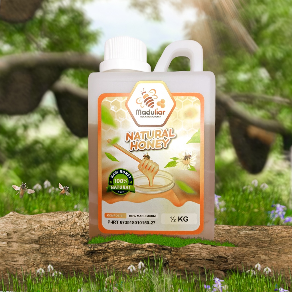 

Madu Hutan Liar Asli Murni Kemasan 500gr