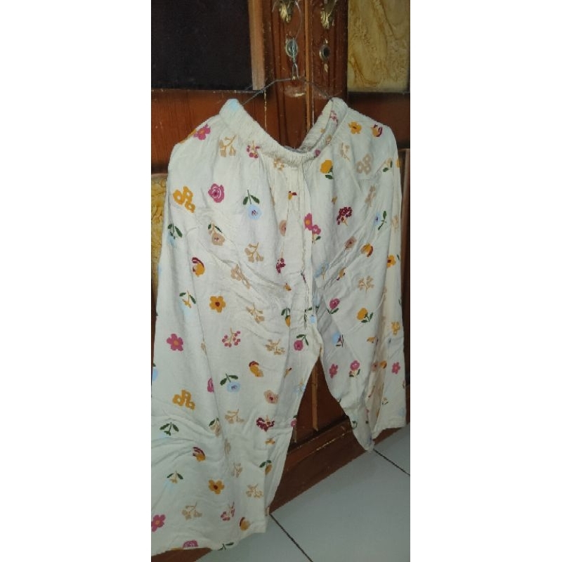PIYAMA RAYON 7/8 / PIYAMA WANITA BUSUI FRIENDLY/ PIYAMA PRELOVED