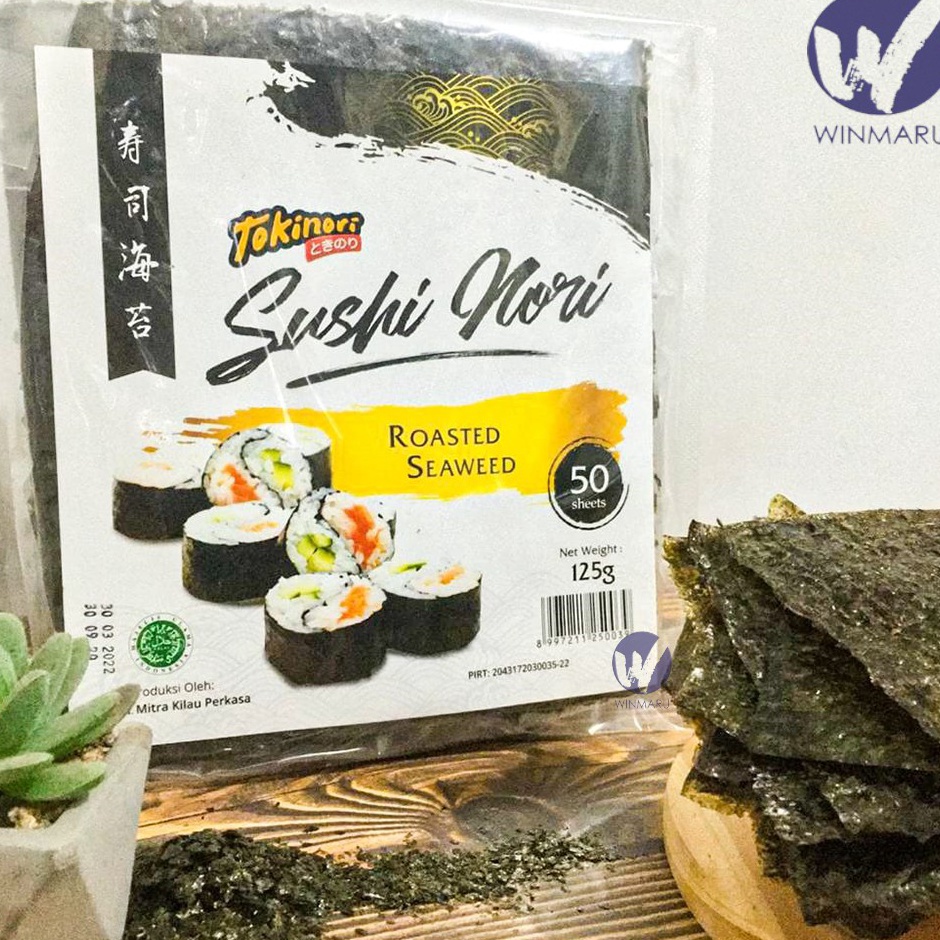 

Serba Murah Tokinori Sushi Nori Seaweed Rumput Laut 50 sheets/lembar