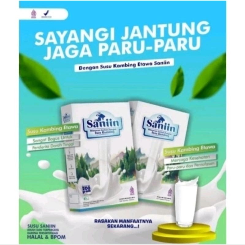 

SUSU SANIN KAMBING ETAWA