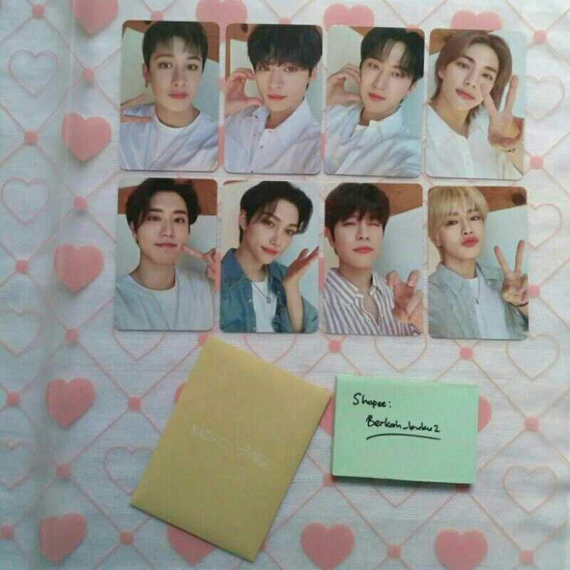 READY sharing Fullset photocard stray kids ot8 R14 skz PC bangchan Lee know changbin hyunjin felix H