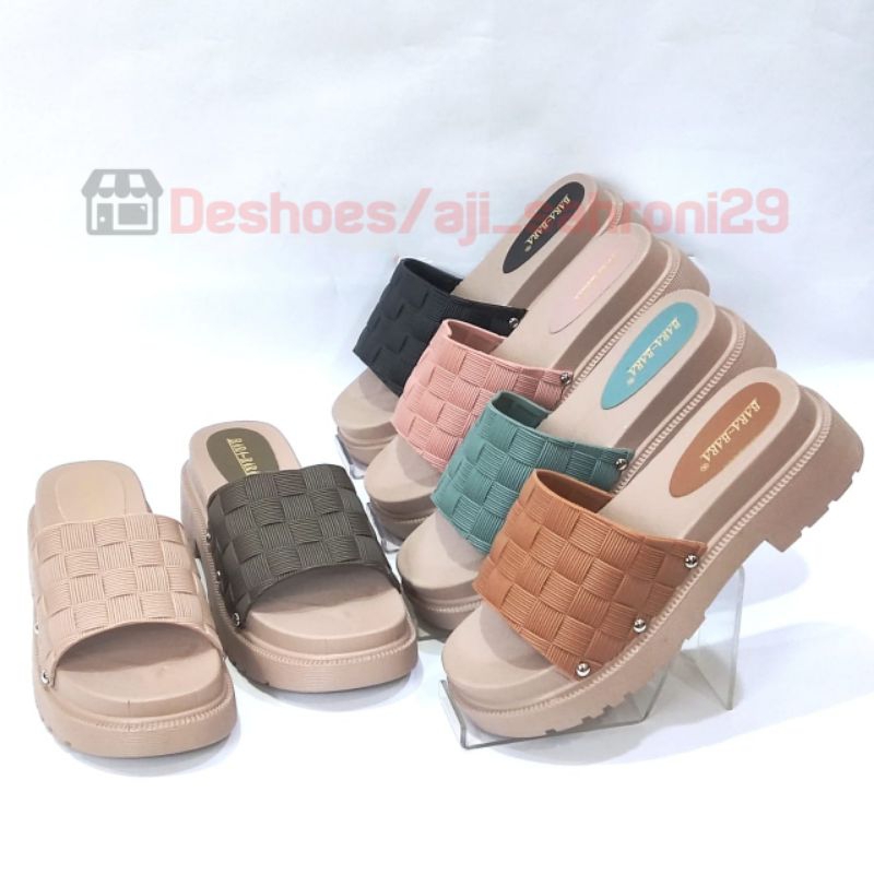Sandal Wanita Wedges/Selop | BARA-BARA WS 898 - KKPSM SIZE 36-40