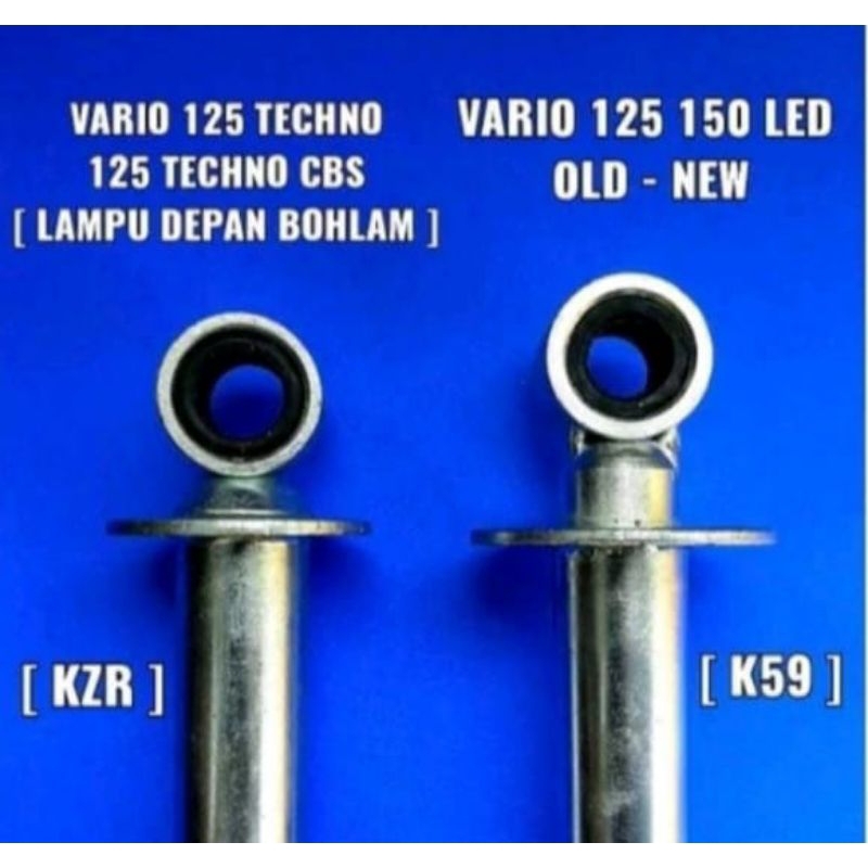 Hidrolis hidrolik as skok shock belakang Vario 125 lama lampu depan bohlam vario 125 LED Vario 150, 