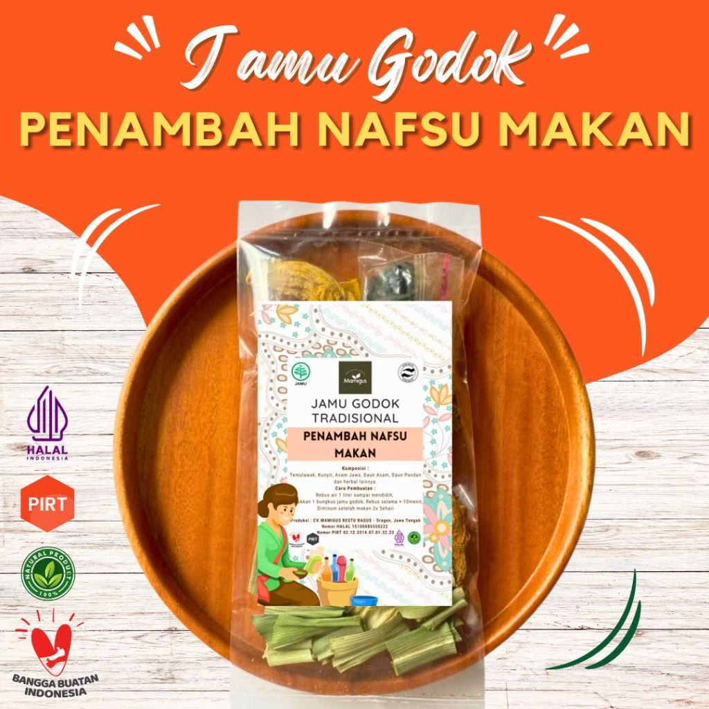 

Jamu Godog / Godok / Rebus Penambah Nafsu Makan