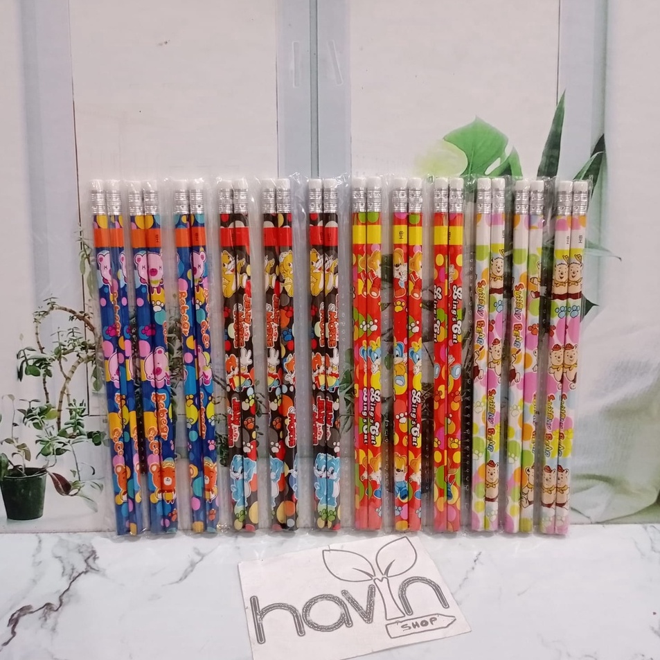 

Murah Banget (24PC) PENSIL MURAH FANCY PENCIL RENCENG LEMBARAN Laris