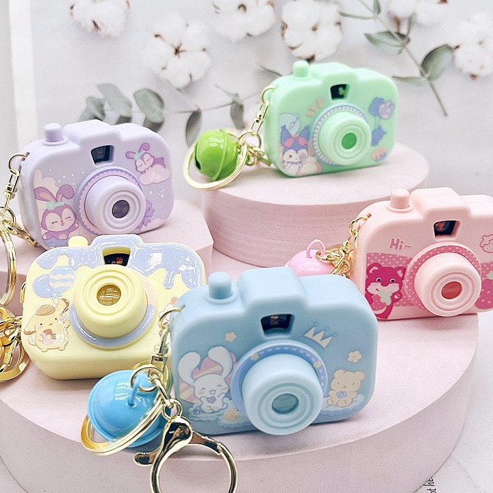Terbaik.. Gantungan Kunci Gantungan Tas Kamera Proyektor Mini Sanrio.