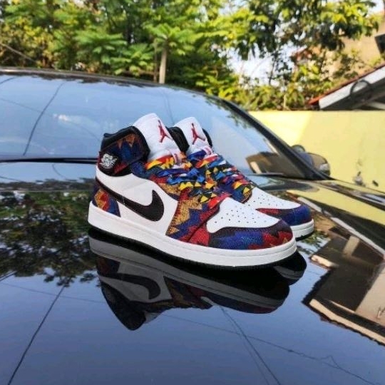 EOS - Sepatu Sneakers NAJ 1 High Nothing But Net (NBN)