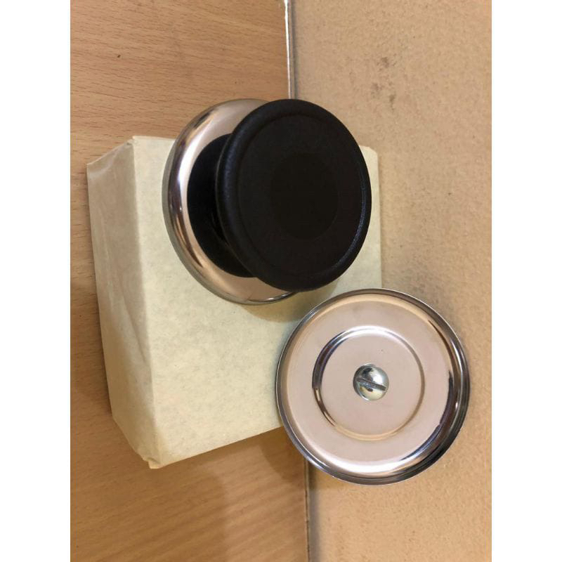 knop tutup kaca pegangan tutup panci handle tutup kaca hitam knop hitam stainless pegangan tutup pan
