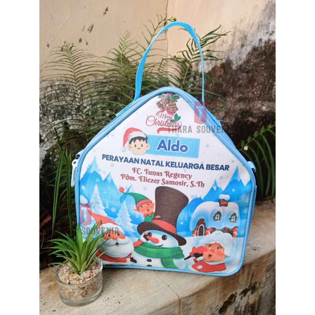 

Souvenir Tas Natal, Murah, Free Custom Desain