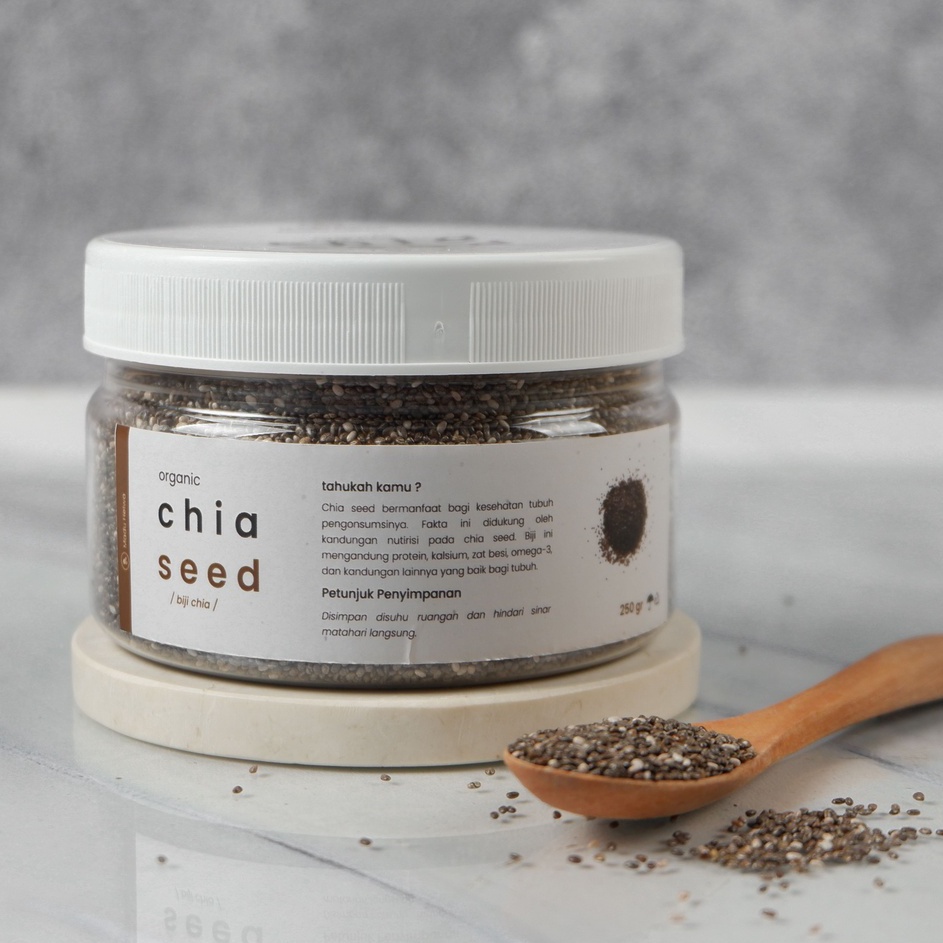 

Diskon Organic Black Chia Seed 250 gr Premium Biji Chiaseed Original