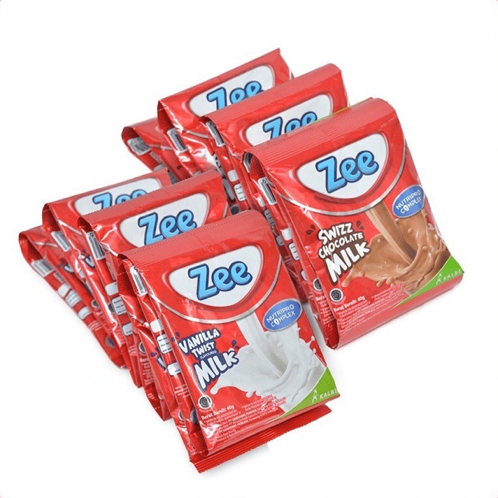 

Ready Zee Susu Bubuk Coklat dan Vanila sachet renceng (10pcs x 40gr)
