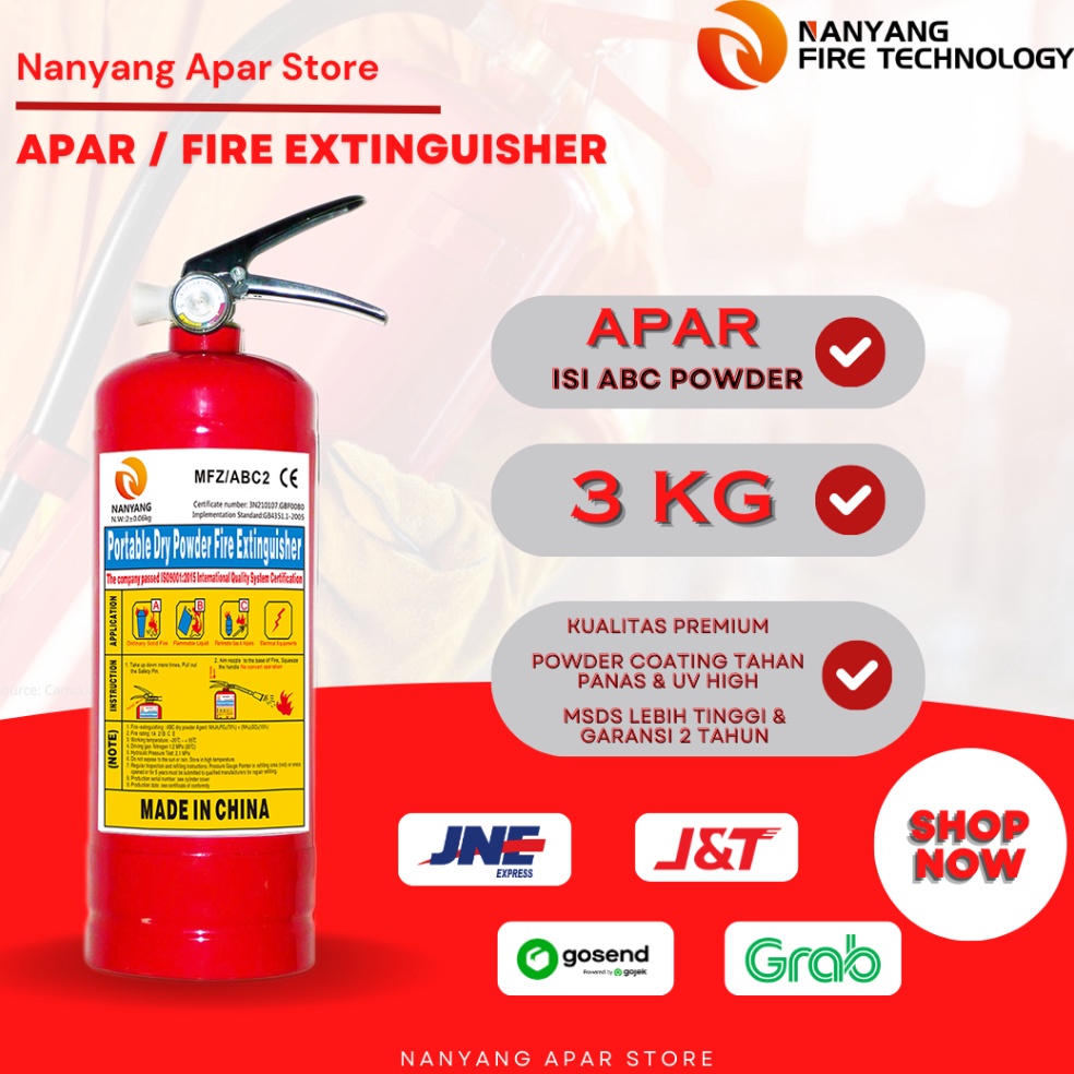 NEW NANYANG APAR ABC Powder APAR 3KG