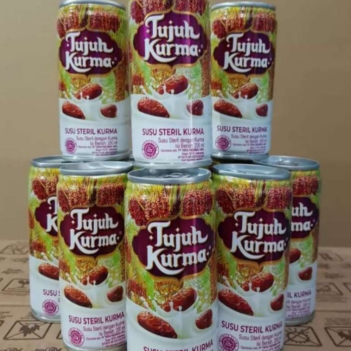 

Super Promo Susu Tujuh Kurma 200 Ml - Susu Steril Tujuh Kurma 1 Dus