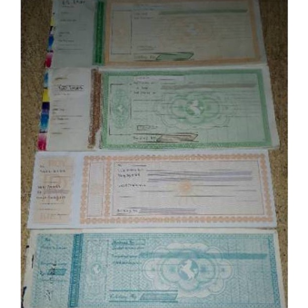 

el Baru.. Kwitansi lama tanpa tulisan tahun S0F