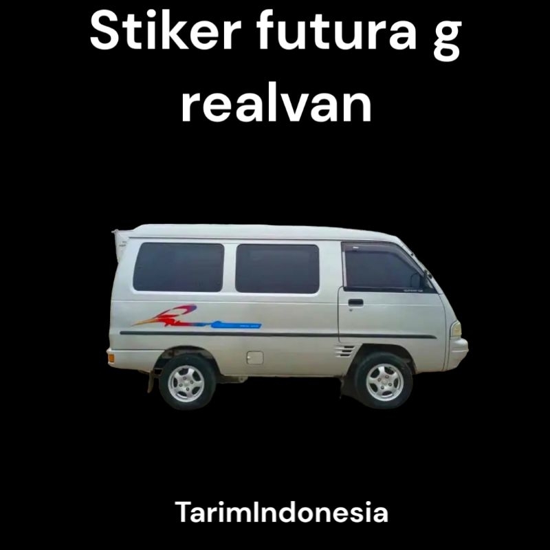 sticker stiker list strip body minibus suzuki futura g real van grv - set/carry futura 1.5 GRV