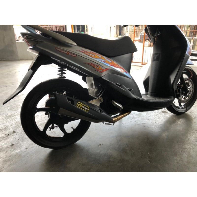 Knalpot Rob1 Mio Sporty Mio Karbu Bore up Standart Racing