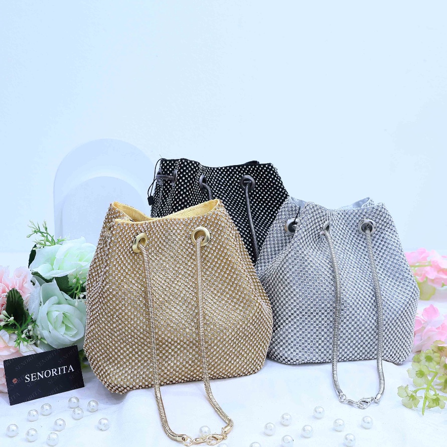 Promo SNR 225 - Tas Pesta Wanita / Tas Kondangan / Clutch Handbag Import.