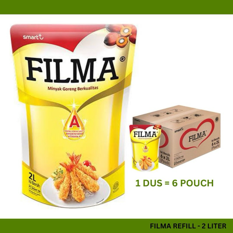 

MINYAK GORENG FILMA 2L 1DUS ISI 6POUCH