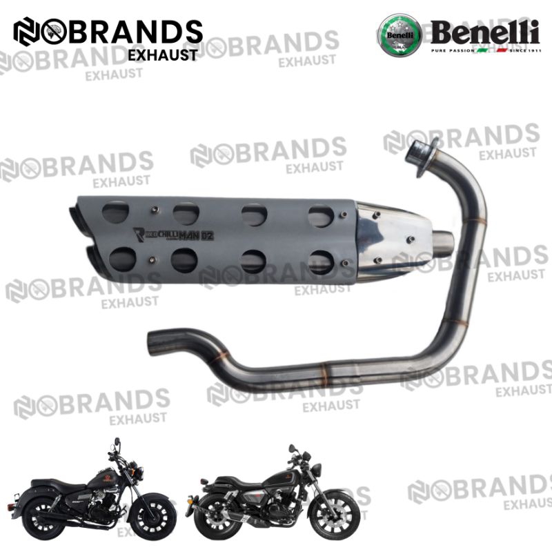 knalpot Benelli Motobi 200 Evo - knalpot Benelli Motobi 200 Efi nobrands Exhaust full sistem