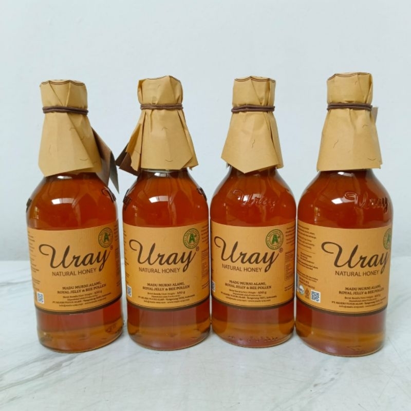 

Uray Natural Honey Grade A 450gr/Madu uray murni alami 100%