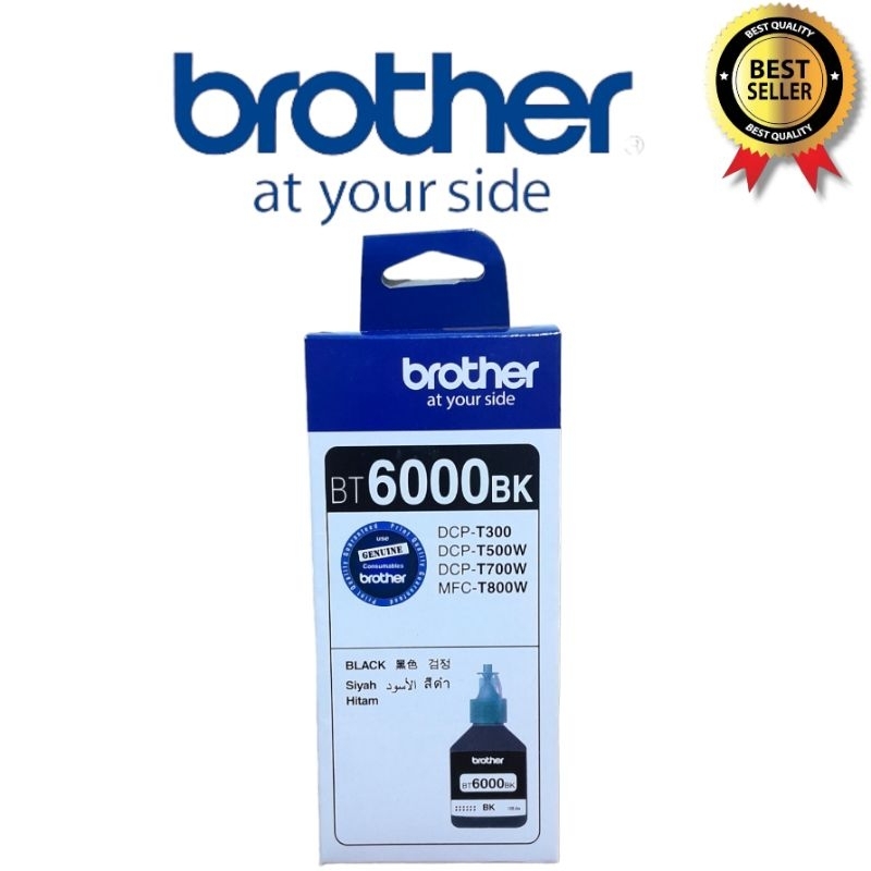 Tinta Brother BT6000BK Untuk DCP-T300, DCP-T500W, DCP-T700W