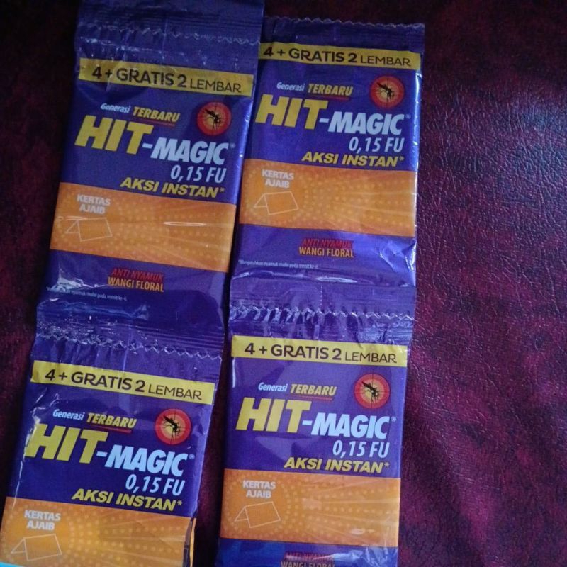 obat nyamuk bakar hit magic kertas ajaib