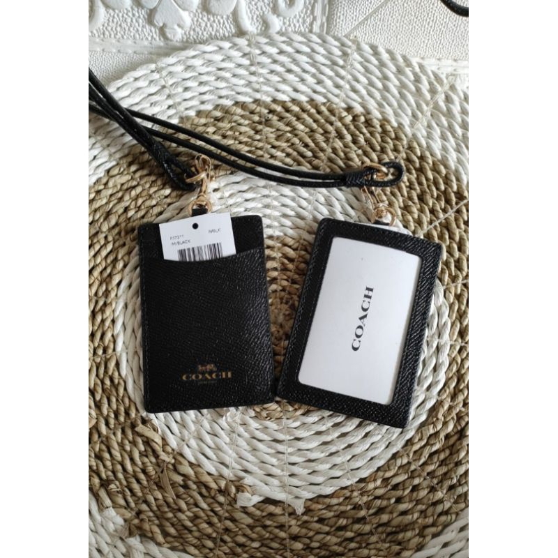 

Coach lanyard black nwt original