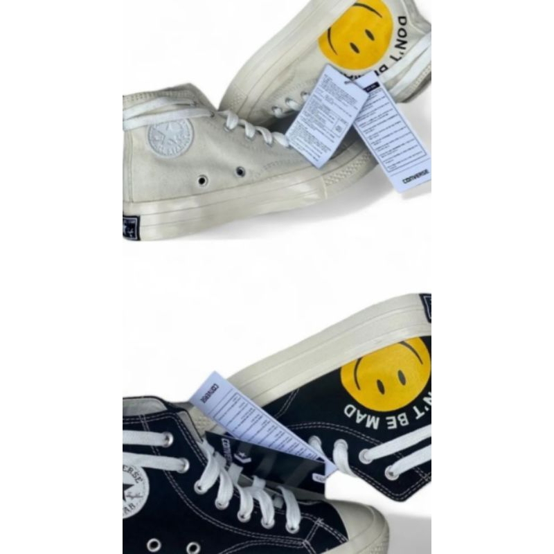 SaungSneakers - SEPATU CONVERSE 70s SMILE  || CHUCK TAYLOR || HIGH AND LOW ||