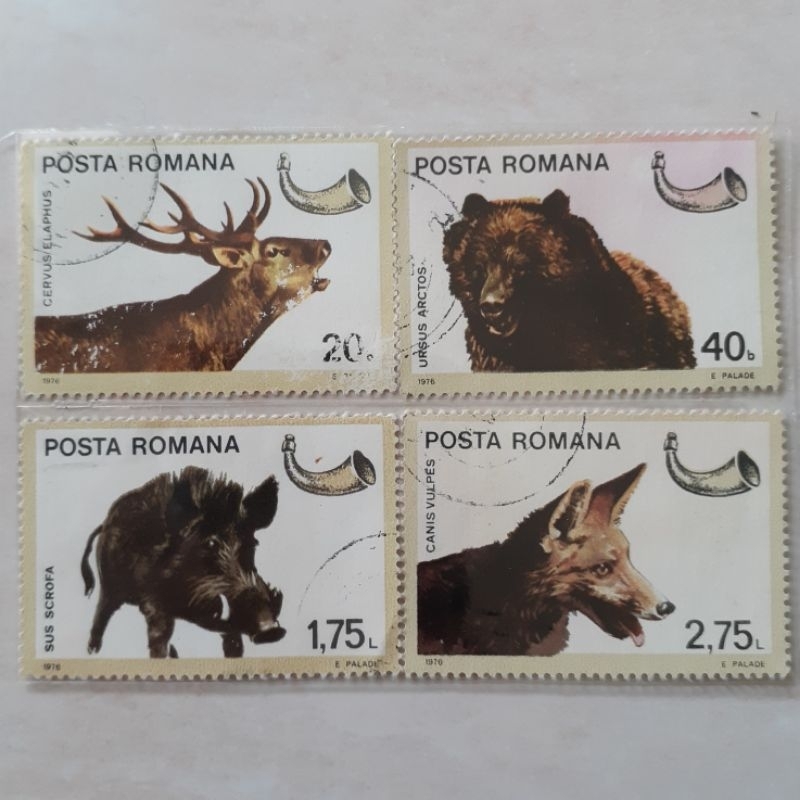 

Perangko Rumania Animals (1976) Tahun 1976 set 4pcs