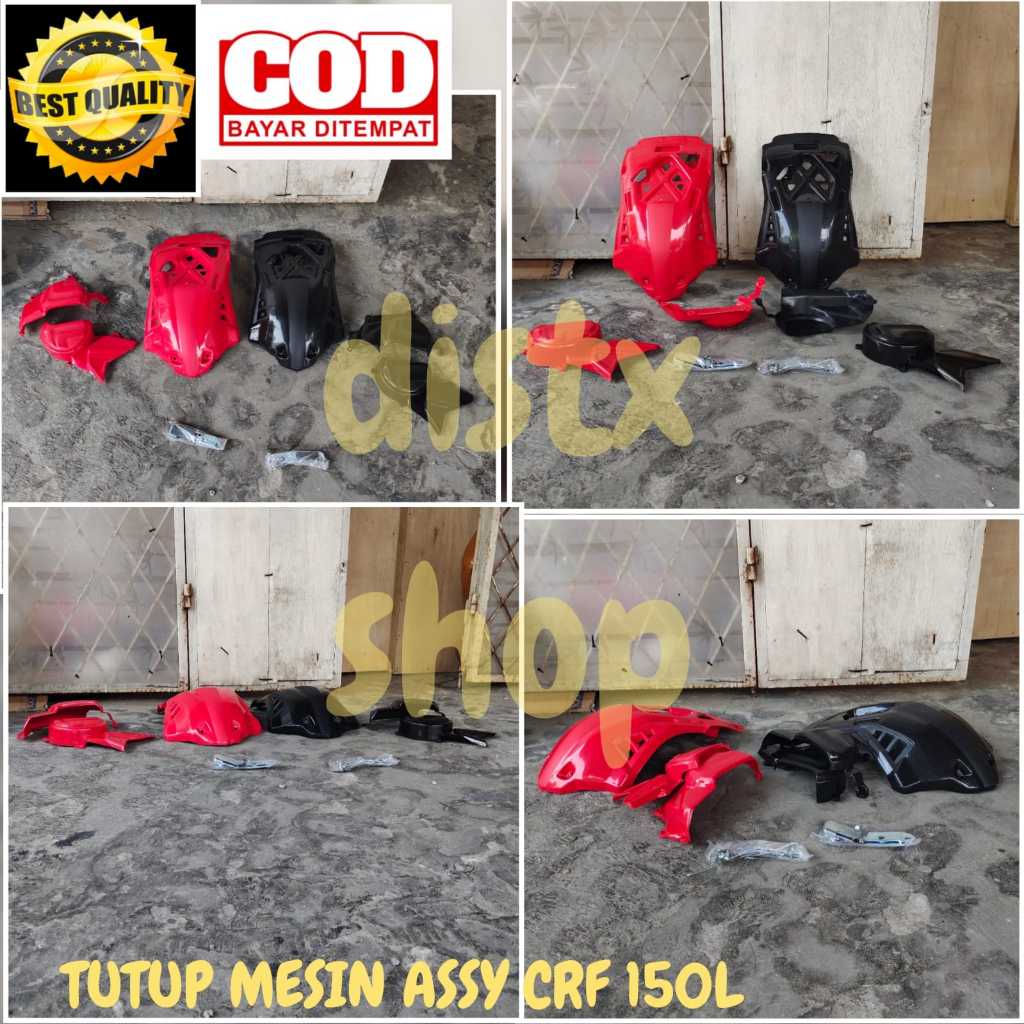 TUTUP MESIN ASSY CRF 150 L ENGINE GUARD FRONT FENDER CRF 150 L TRAIL SUPERMOTO MOTOCROSS