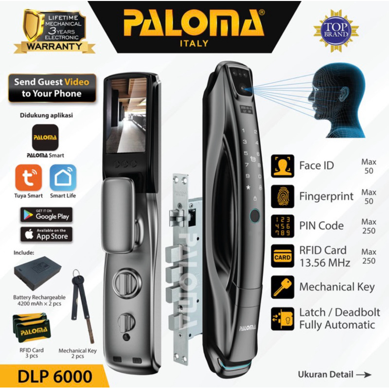 PALOMA DLP 6000 digital lock