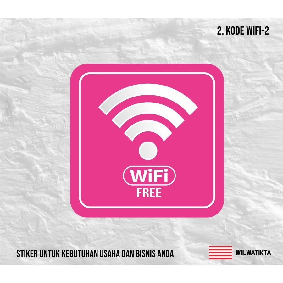 

STICKER SIGN WIFI