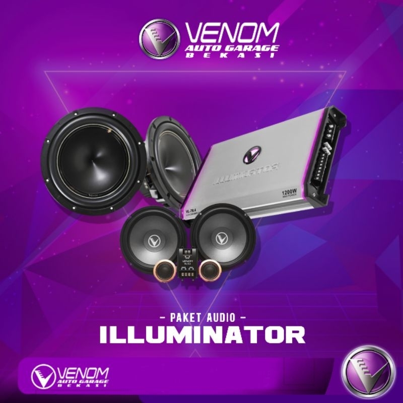 PAKET VENOM AUDIO ILLUMINATOR