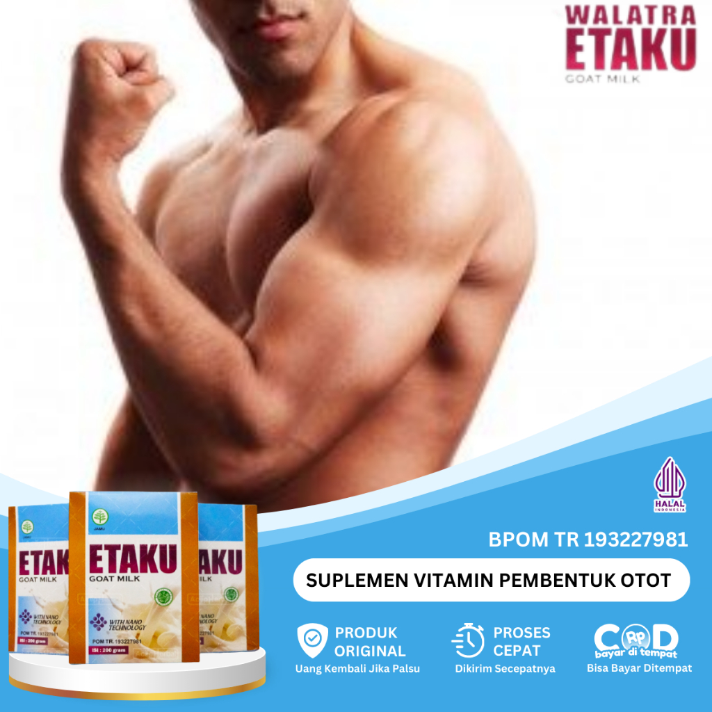 

Susu Suplemen Vitamin Pembentuk Otot, Susu Protein Tinggi, Susu Pembesar Otot, Peningkat Kekuatan Otot, Pembentuk Masa Otot Perut, Pembesar Otot Ideal, Pembesar Otot Agar Sixpack, Pembesar Pertumbuhan Otot Dengan Susu Etaku Goat Milk 100% Original