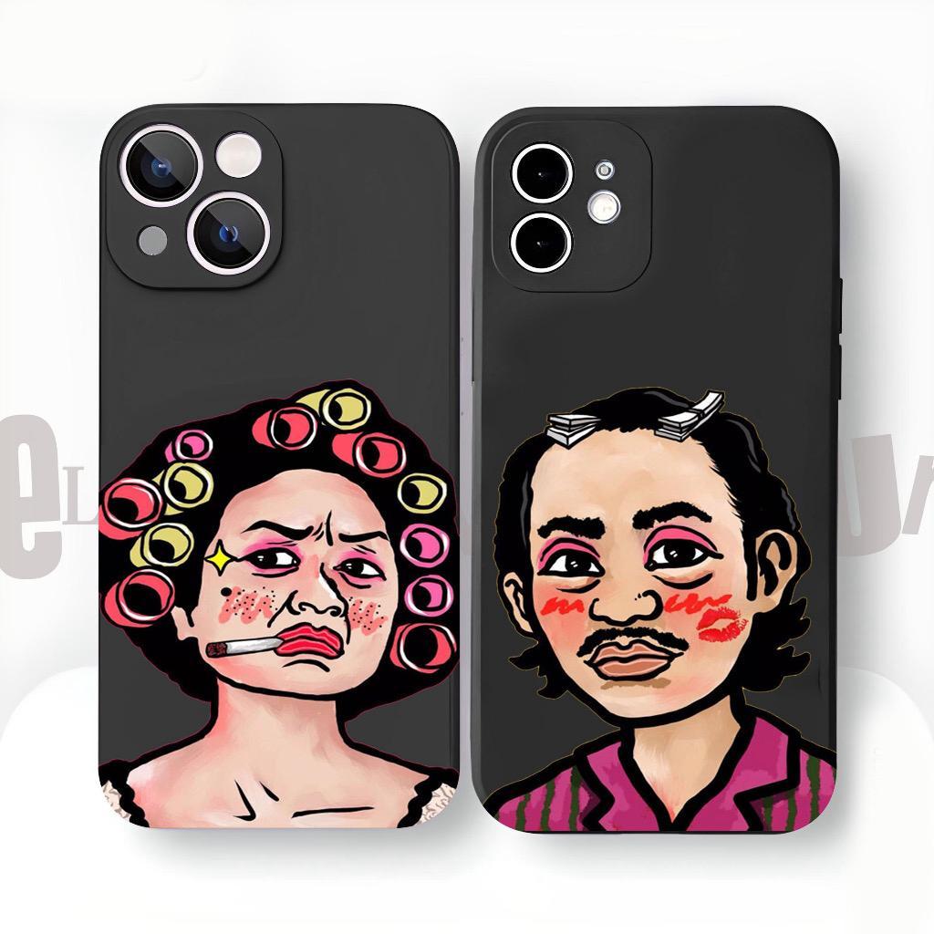 #M0P Casing Case Ugly Couple Lucu Kekinian Iphone 11(Oppo/Vivo/Redmi/Realme/Iphone/Infinix/Itel/Tecn