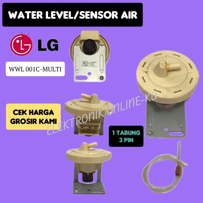 WATER LEVEL MESIN CUCI SENSOR AIR MESIN CUCI LG 1TABUNG WWL001C
