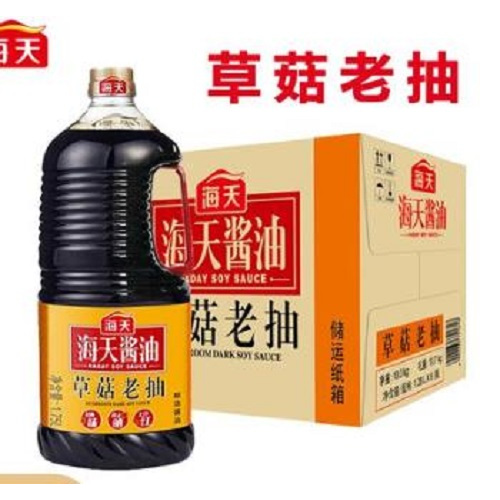 

海天草菇老抽1.75L(Haday Mushroom Dark Soy Sauce)