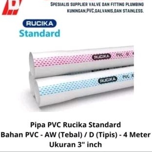 PIPA RUCIKA AW 3 INCH BIRU 4 METER