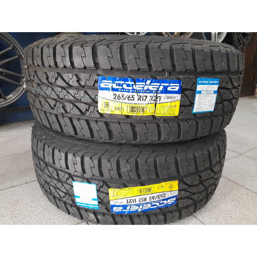 ban mobil semi offroad fortuner vnt 265 65 R17 Accelera Omikron A/T semi offroad