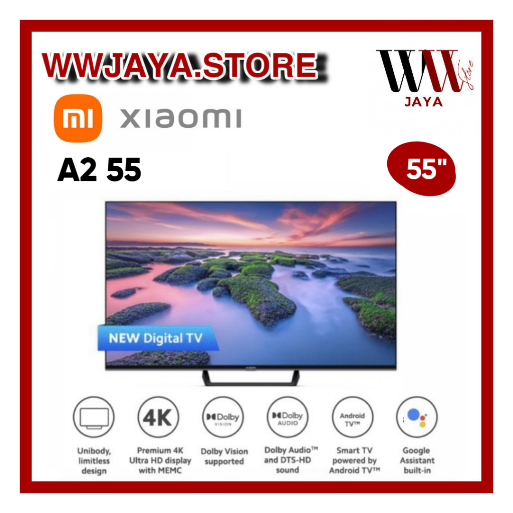 LED TV Xiaomi A2 55 UHD TV Xiomi Android 11 Xiaomi TV 55 Inch
