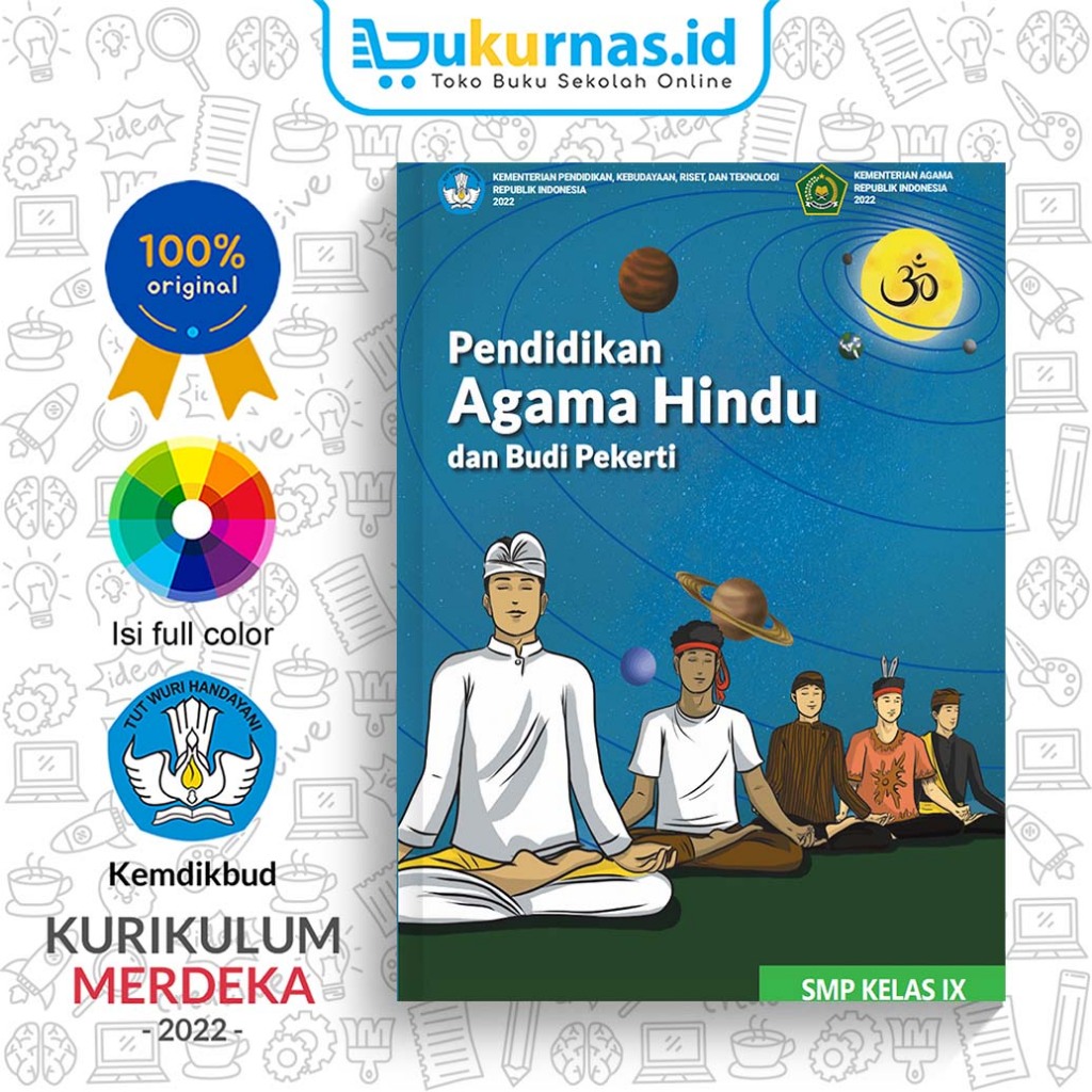 Buku Pendidikan Agama Hindu SMP Kelas 9 Kurikulum Merdeka Kurmer